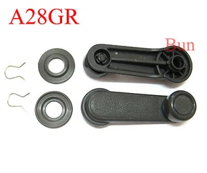 WINDOW WINDERS CRANK HANDLE GREY FOR NISSAN NAVARA 86-05 D21 D22 PICKUP 88 89 90 - Picture 1 of 8