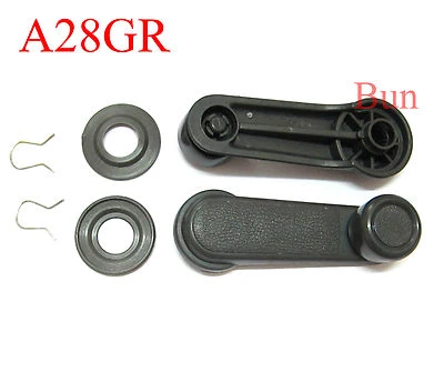 WINDOW WINDERS CRANK HANDLE GREY FOR NISSAN NAVARA 86-05 D21 D22 PICKUP 88 89 90 - Image 1 of 4