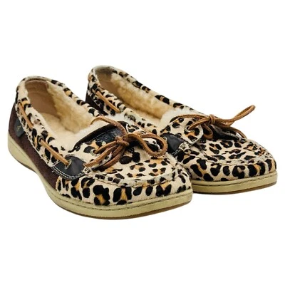 Zapatillas Sperry Top-Sider Original Gamuza Trapper Mocasín Mujer Talla 10 Guepardo Foto 1 de 4