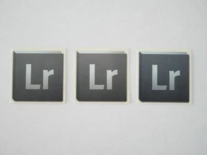 Lightroom 3.0 Legacy Aufkleber x3 Sammlerstück Adobe Ware - Bild 1 von 2