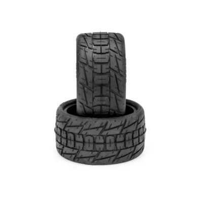 Jconcepts Swiper LP Tires (2pc) Aqua A2 Compound 2.2 Rear 2wd 4wd Buggy 405603 - Image 1 of 2