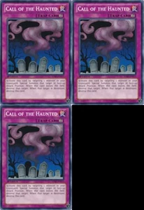 Call of the Haunted 1st X 3 YS14 / YS15 / YS17 SDCR / SDHS / SDSE / LDK2 YUGIOH - Picture 1 of 1