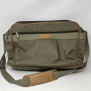 VTG London Fog Shoulder Messenger Laptop Travel Bag  w Multi Compartment - Picture 1 of 11