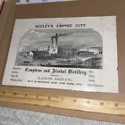 Vintage Seeley’s Empire City Camphene & Alcohol Distillery New York City Seeley