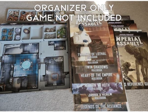 Inserto/organizador de juego de mesa de azulejos mapa de asalto imperial de Star Wars - Imagen 1 de 7