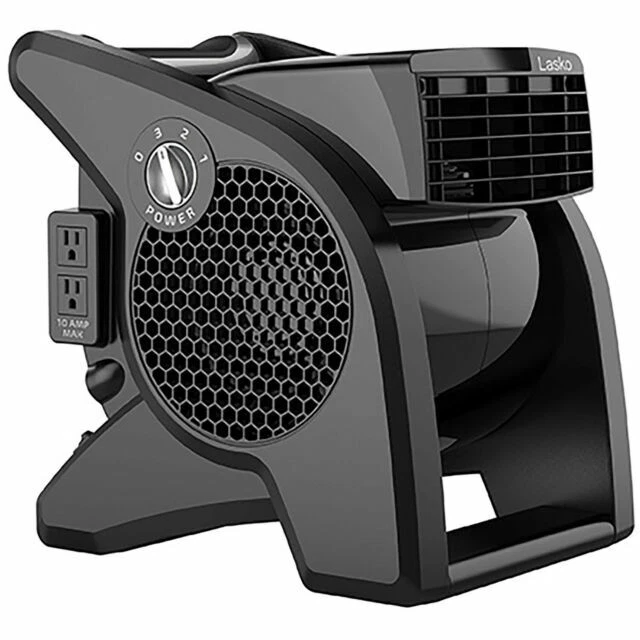 Lasko U15617 14 inch Pro-Performance High Velocity Fan - Black