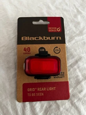 Blackburn Grid Rear Light Bike Safety Rear LED Red Light - New in Box - Image 1 of 4