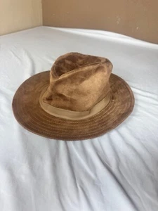 Solid suede, rancher, hat, size small - Picture 1 of 1