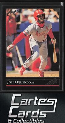 Jose Oquendo 1992 Leaf #289 Black Gold St. Louis Cardinals - Image 1 of 2