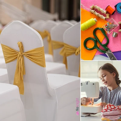 12x 1/2 METRE Off Cuts Lucky Dip Reusable Fabric Bundles- Silk Touch Jersey - Image 1 of 2