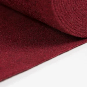 Feltro di lana rosso vino 2 mm di spessore borse decorazione accessori cestino (prezzo = 0,5 m) - Foto 1 di 3