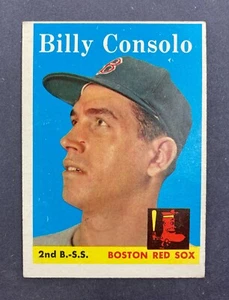 1958 Topps #148 Billy Consolo (Boston Red Sox) (A) - Picture 1 of 2
