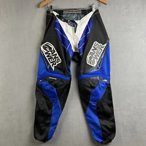 Answer Motocross Pants Mens 30 Blue Black Syncron MX Dirt Bike Adjustable - Picture 1 of 15