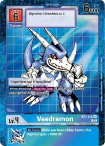 Veedramon - BT1-115 - NM - Digimon TCG - Picture 1 of 1