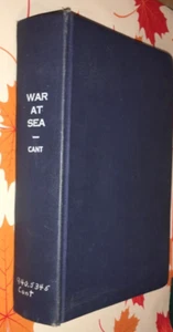 War at Sea. Gilbert Cant. 1942   Hardcover - Imagen 1 de 8