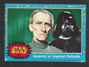 (CB7) GOVERNOR OF OUTLAND #64 star wars 1977 Topps trading card US ISSUE BLUE - Picture 1 of 2