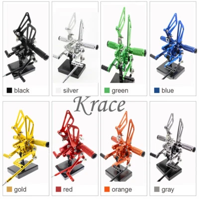 Para Suzuki TL1000S TL1000R 1997-2003 Juego trasero CNC delantero estriberas pedales Foto 1 de 4