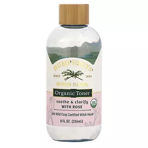 Witch Hazel, Organic Toner with Rose, Soothe & Clarify, 8 fl oz (236 ml) - Picture 1 of 2