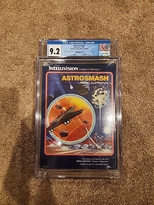Intellivision ASTROSMASH / ASTRO SMASH -CGC GRADED 9.2 A+ NEW & Factory Sealed! - Image 1 of 4