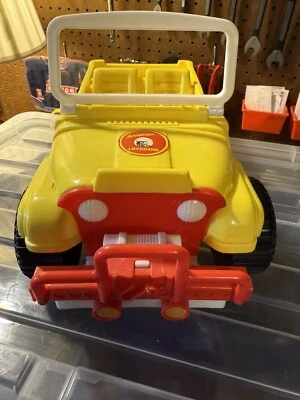 Vintage Baywatch Barbie Rescue Wheels Lifeguard Jeep Vehicle BLN - Image 1 of 4