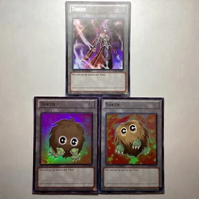 3 Yugioh Token Cards LC03-EN005,6,7 Ultra Rare Foil Limited Edition - Image 1 of 2
