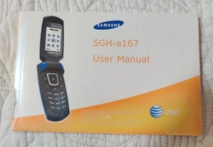 Téléphone à clapet Samsung SGH - a167 manuel du propriétaire/utilisateur. Neuf et scellé. - Photo 1/1