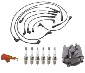 Ignition Wires Cap & Rotor Spark Plugs Fits Toyota 4Runner 3.0L V6 1988-1991 - Picture 1 of 6