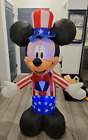GEMMY DISNEY MICKEY MOUSE 5 FT INFLATABLE July 4th Independence Day Decoration
