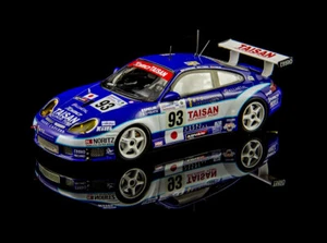 Ebbro Porsche 911 GT3-RS #93 - Nishizawa / Collin - 22nd Le Mans 2006 - 1/43 - Picture 1 of 2