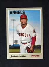 2019 Topps Heritage Base #173 Jaime Barria - Los Angeles Angels
