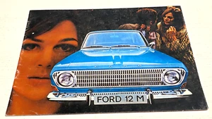 Brochure de Vente FORD 12 M - Non datée  - Etat Très Correct. - Imagen 1 de 7
