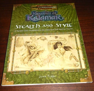 D&D 3.5 Kingdoms of Kalamar Stealth and Style Class Guidebook Dungeons & Dragons - Picture 1 of 4