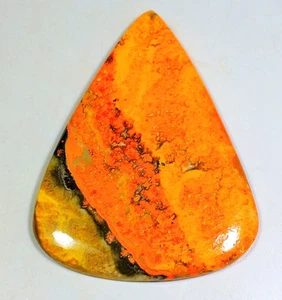 131CT 5X50X65 mm NATURALE BOMBO APE DIASPRO PERA CABOCHON GIOIELLI PIETRA PREZIOSA DC-194 - Foto 1 di 1