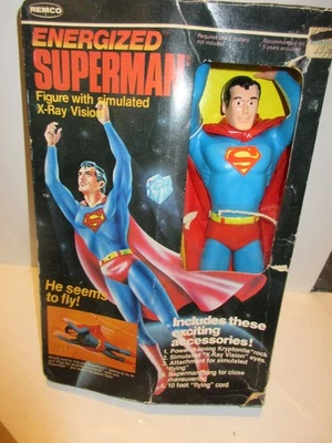 DC Comics Супермен 1979 REMCO ENERGIZED 12 «СУПЕРМЕН ФИГУРКА В КОРОБКЕ - Изображение 1 из 4