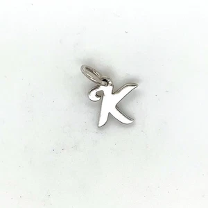 James Avery Sterlingsilber kleine Initiale "K" Charm oder Anhänger - Bild 1 von 3