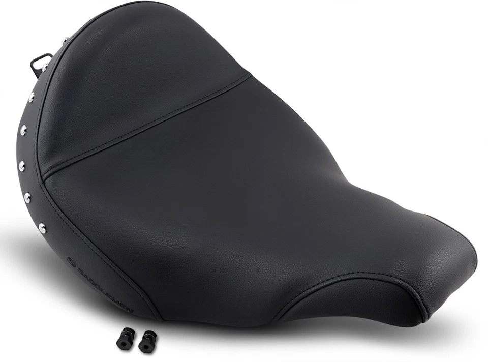 Asiento individual Saddlemen Renegade, Harley Davidson Electra/Tour Glide 1989-96 con tachuelas Foto 1 de 1