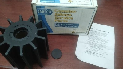 Genuine 17936-0001 Water Pump Impeller Jabsco Johnson 09-814B Caterpillar 4L8470 - Image 1 of 3
