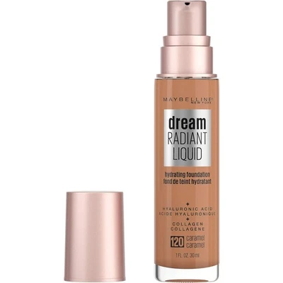 Maybelline Dream Radiant Liquid Medium 1 Fl Oz (Pack of 1), 120 CARAMEL  - Image 1 of 4