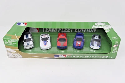 Редкий набор Maisto New York Yankees Top Dog 5 машин 1:64 литая команда флот издание - Изображение 1 из 4