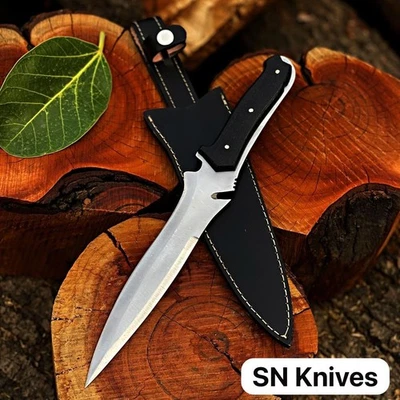 Cuchillo de acero réplica de Jack Krauser película RE4 D2 Foto 1 de 4