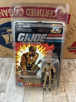 Figura Hasbro GI Joe Doc (Medic) 25 Aniversario Correo 2007 Con Estuche Foto 1 de 4