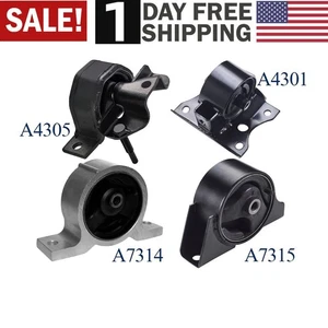4PCS Motor Mount for 2000-2006 Nissan Sentra 1.8L l4 A7314 A4305 A7315 A4301 USA - Picture 1 of 10