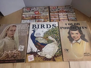 Vtg Walter T. Foster How To Draw & Paint Art 5 Magazines 1960s ORIGINAL NICE - Imagen 1 de 10