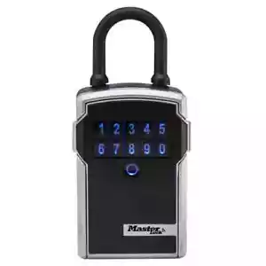 Master Lock Model 5440EC Bluetooth Key Code Electronic Shackle Mount Lock Box - Picture 1 of 6