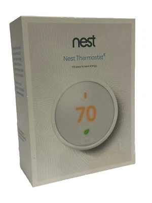 Termostato inteligente programável Nest Thermostat E para casa - Branco (T4000ES) - Imagem 1 de 4