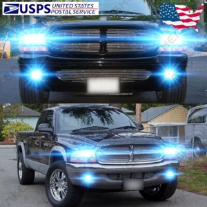 Para Dodge Dakota 1997-2000 - Bombillas LED haz alto/bajo + Bombillas antiniebla GL - Imagen 1 de 12
