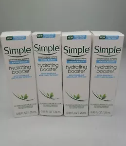 4x Simple Water Boost Hydrating Booster Moisturizer Lotion Lot 0.85oz each - Picture 1 of 4