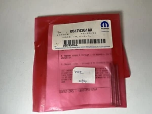 NOS Genuine OEM Mopar 5174361AA Roof Rack Lock Pin Kit Jeep Grand Cherokee WK - Picture 1 of 3