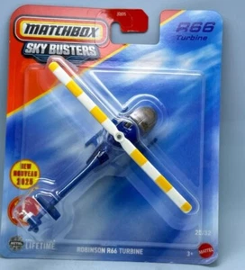Matchbox Sky Busters #25/32 Robinson R66 Turbine Helicopter NEW RELEASE 2025 - Picture 1 of 1