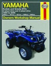 Yamaha Kodiak & Grizzly ATVs (93 - 05) Haynes Repair Manual: 2-wheel Drive and 4